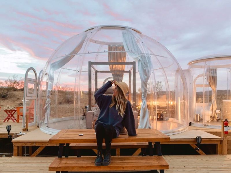 Clear Outdoor Dome